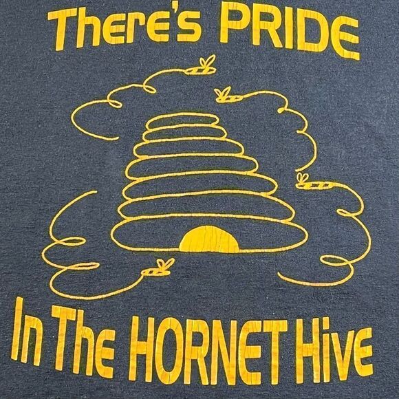 Vintage 90s There’s Pride In The Hornet Hive Tee - Picture 2 of 7